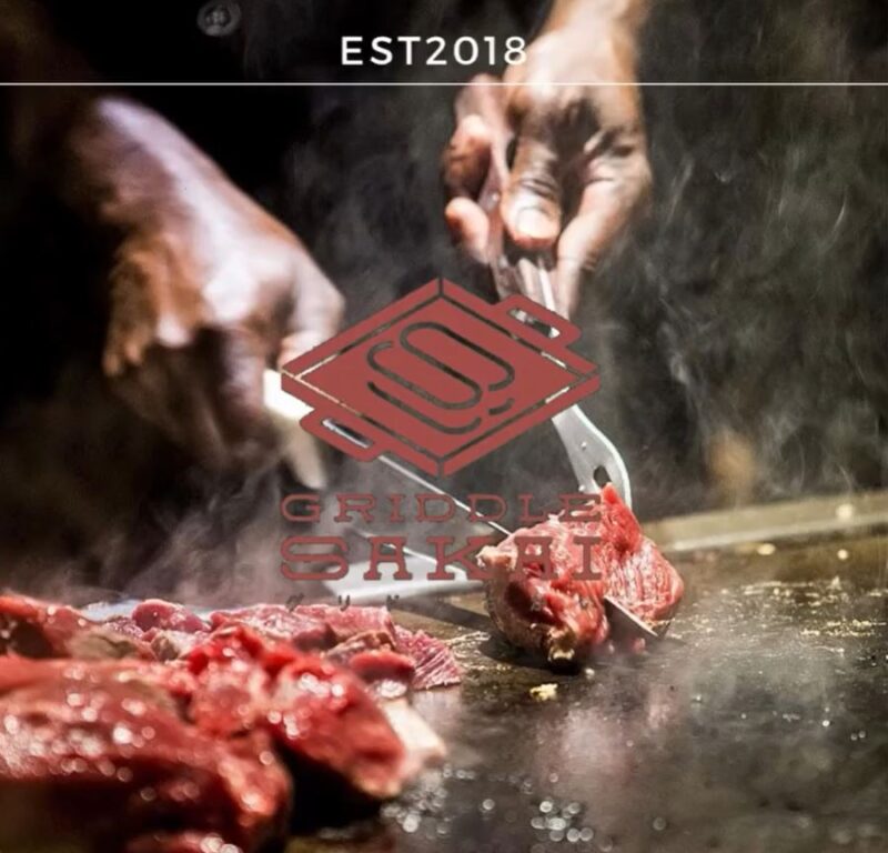 グリドルさかい　バー　鉄板焼き　呑処　芦屋市　船戸町　ラポルテ西館